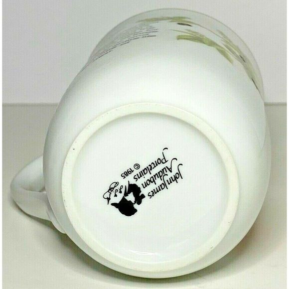 Cardinal Mug John James Audubon Birds Gold Trim 85 - Picture 7 of 7